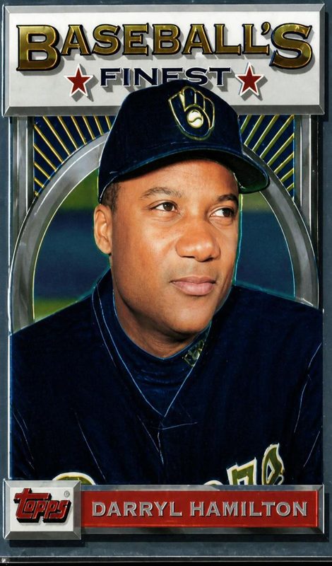Darryl Hamilton, 1993 Topps Finest Baseball