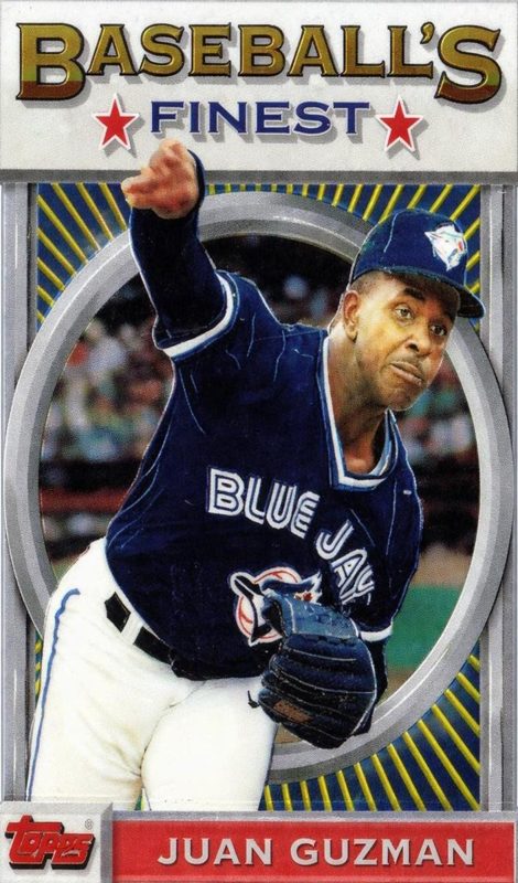 Juan Guzman, 1993 Topps Finest Baseball