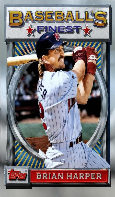 Brian Harper, 1993 Topps Finest Baseball