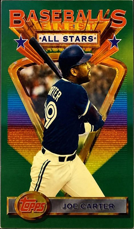Joe Carter, 1993 Topps Finest Baseball