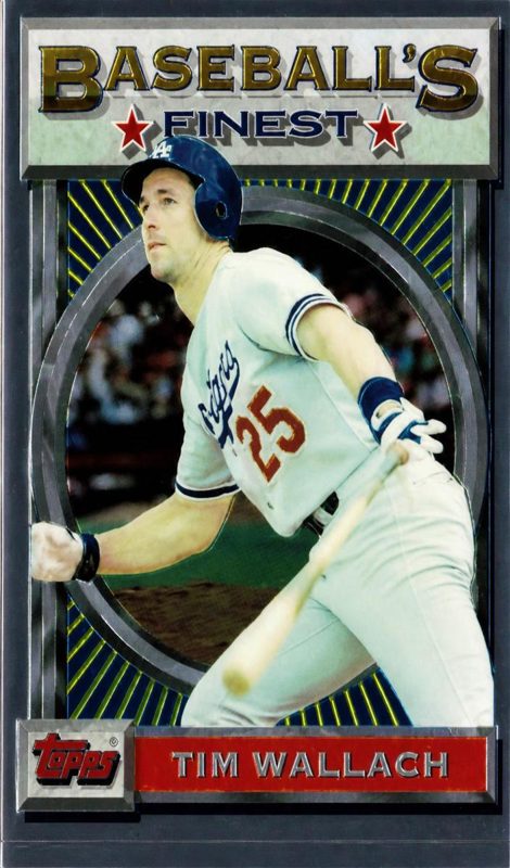 Tim Wallach, 1993 Topps Finest Baseball
