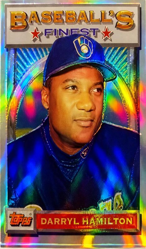 Darryl Hamilton, 1993 Topps Finest Baseball