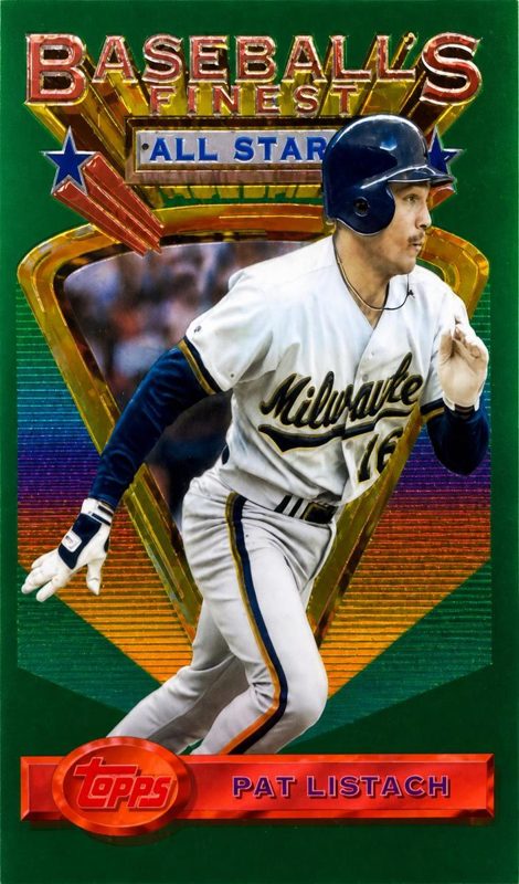 Pat Listach, 1993 Topps Finest Baseball