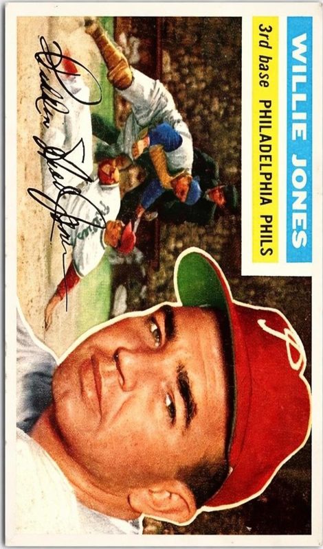 Willie Jones, 1956 Topps Baseball