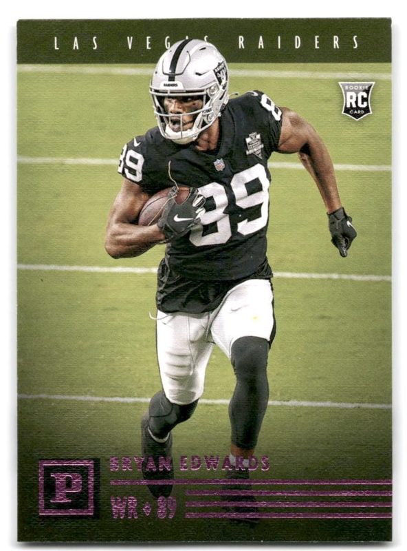 Bryan Edwards, 2020 Panini Chronicles Football