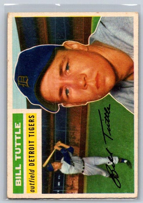 Bill Tuttle, 1956 Topps Baseball