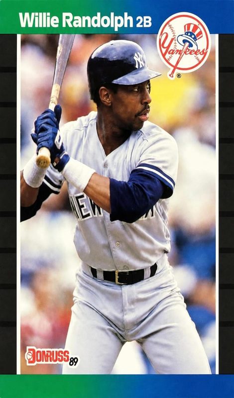 Willie Randolph, 1989 Donruss Baseball