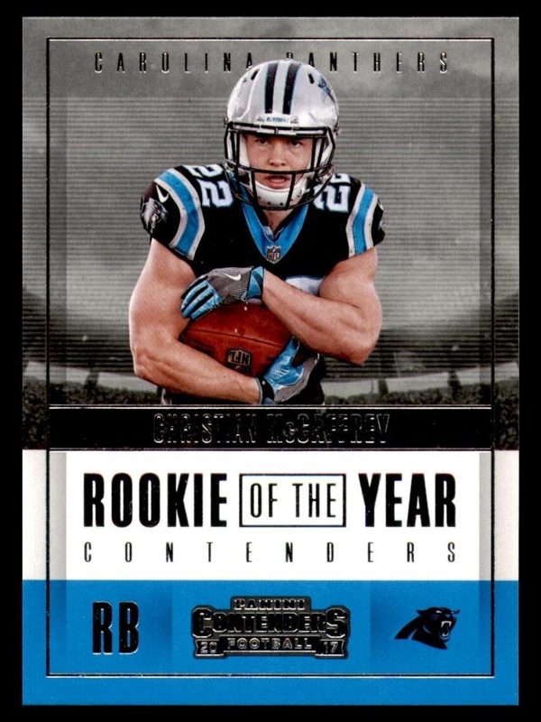 Christian McCaffrey, 2017 Panini Contenders Football