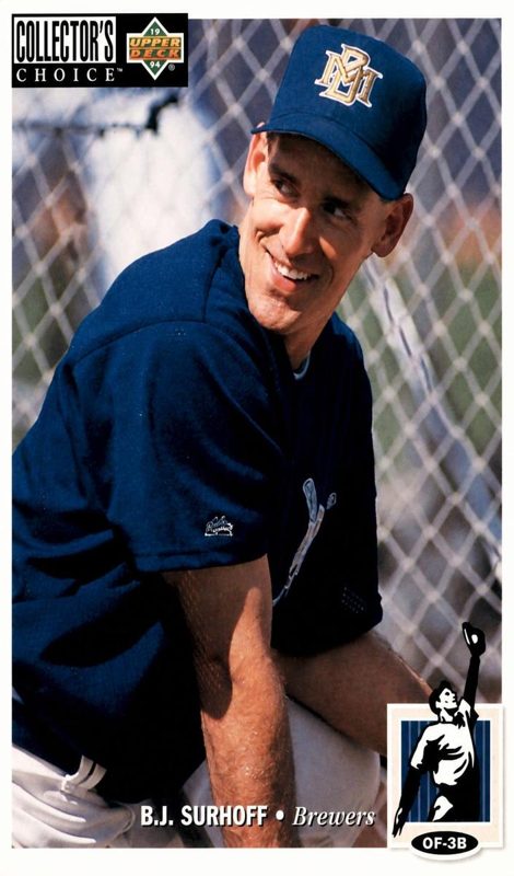 B.J. Surhoff, 1994 Upper Deck Collector's Choice Baseball