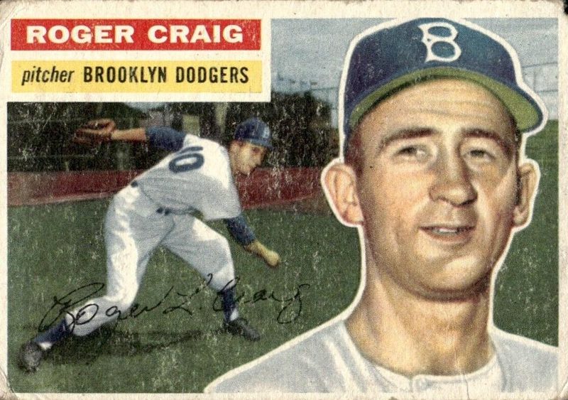 Roger Craig, 1956 Topps Baseball