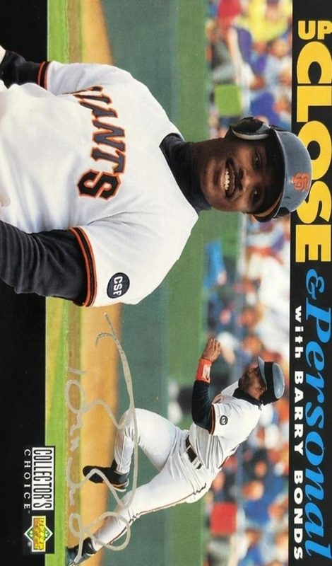 Barry Bonds, 1994 Upper Deck Collector's Choice Baseball