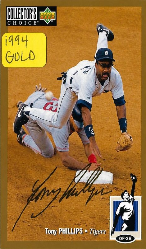 Tony Phillips, 1994 Upper Deck Collector's Choice Baseball