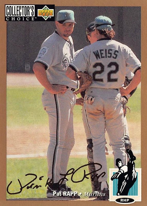Pat Rapp, 1994 Upper Deck Collector's Choice Baseball