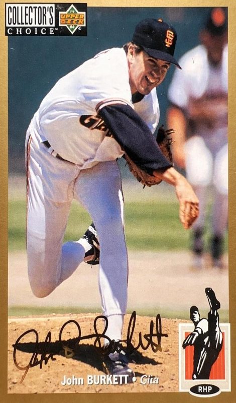 John Burkett, 1994 Upper Deck Collector's Choice Baseball
