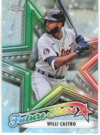 Willi Castro, 2021 Topps Chrome Baseball