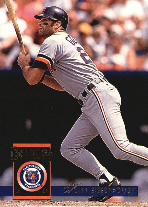 Kirk Gibson, 1994 Donruss Baseball