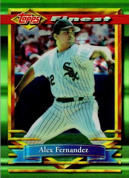 Alex Fernandez, 1994 Topps Finest Baseball