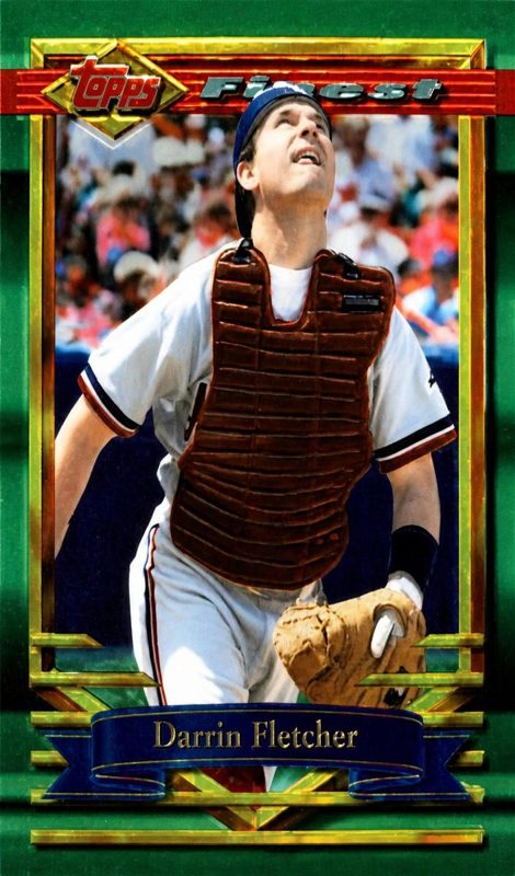 Darrin Fletcher, 1994 Topps Finest Baseball
