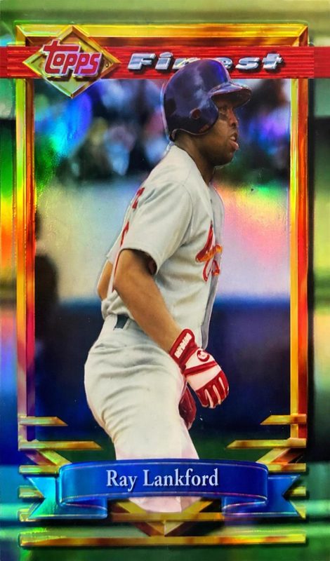 Ray Lankford, 1994 Topps Finest Baseball