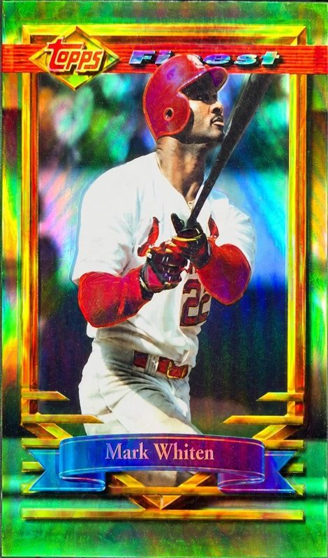 Mark Whiten, 1994 Topps Finest Baseball