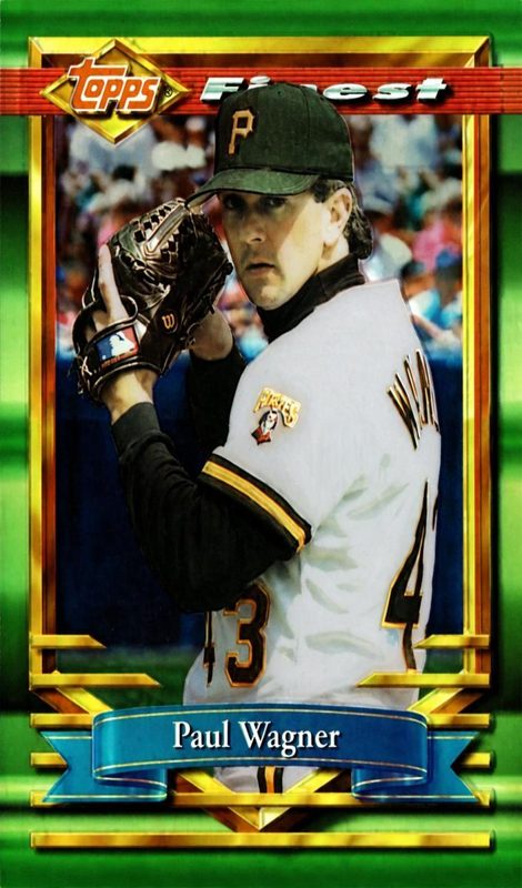 Paul Wagner, 1994 Topps Finest Baseball