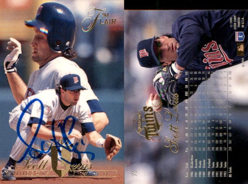Scott Leius, 1994 Flair Baseball