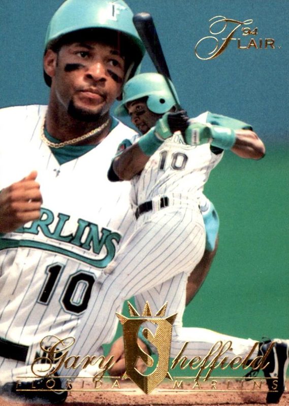 Gary Sheffield, 1994 Flair Baseball