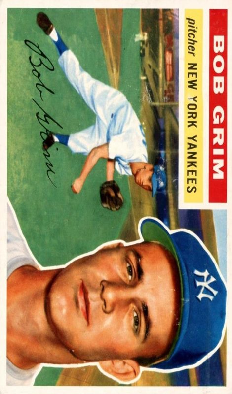Bob Grim, 1956 Topps Baseball