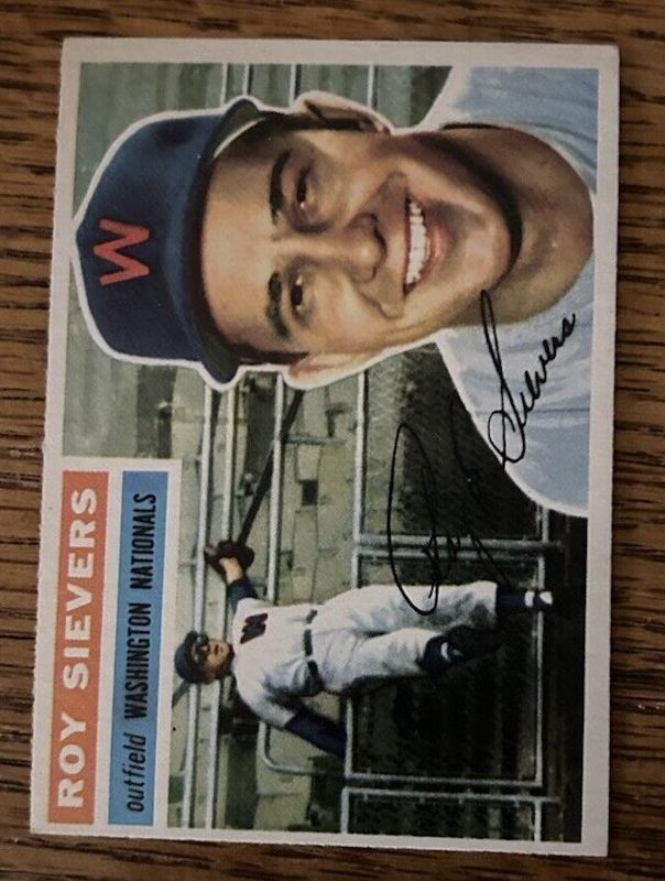 Roy Sievers, 1956 Topps Baseball