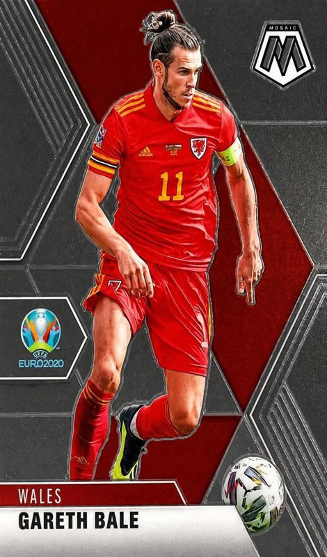 Gareth Bale, 2020 Panini Mosaic Euro Soccer