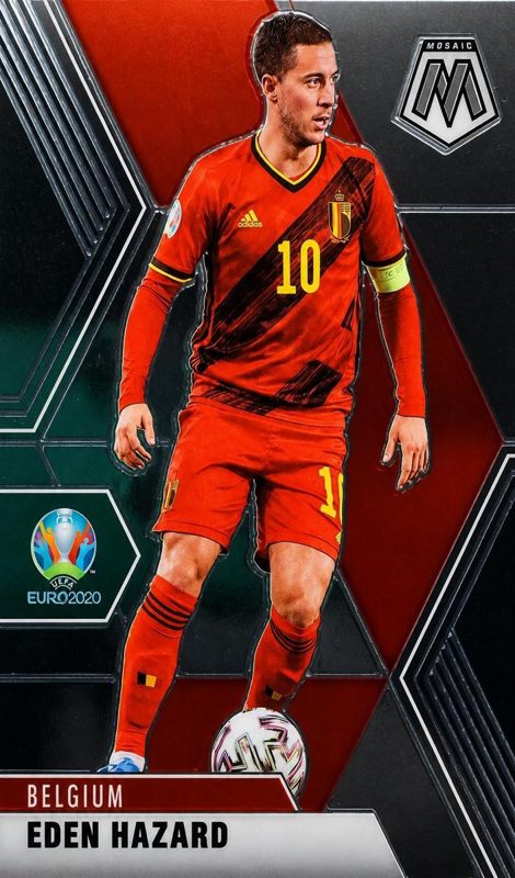 Eden Hazard, 2020 Panini Mosaic Euro Soccer