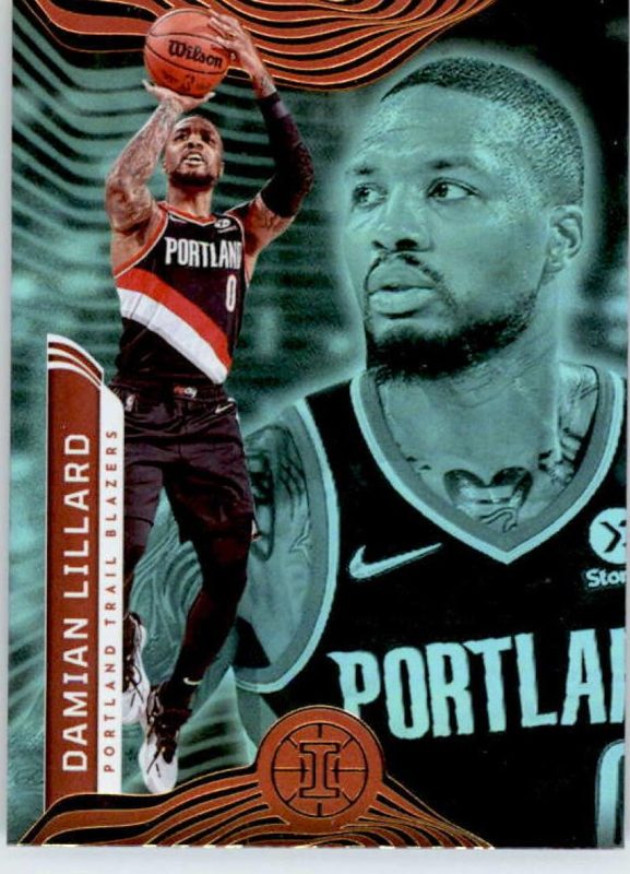 Damian Lillard, 2021 Panini Illusions Basketball