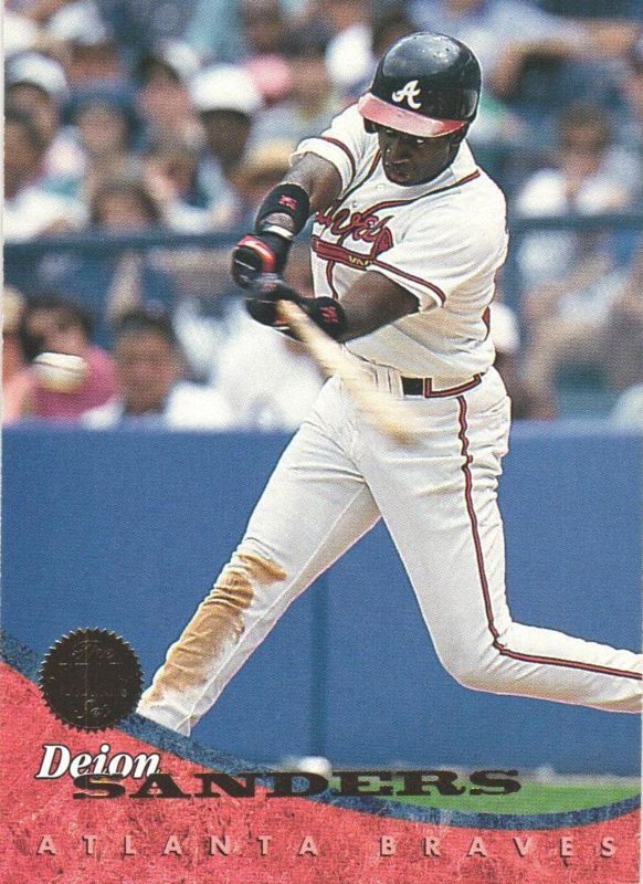 Deion Sanders, 1994 Leaf Baseball