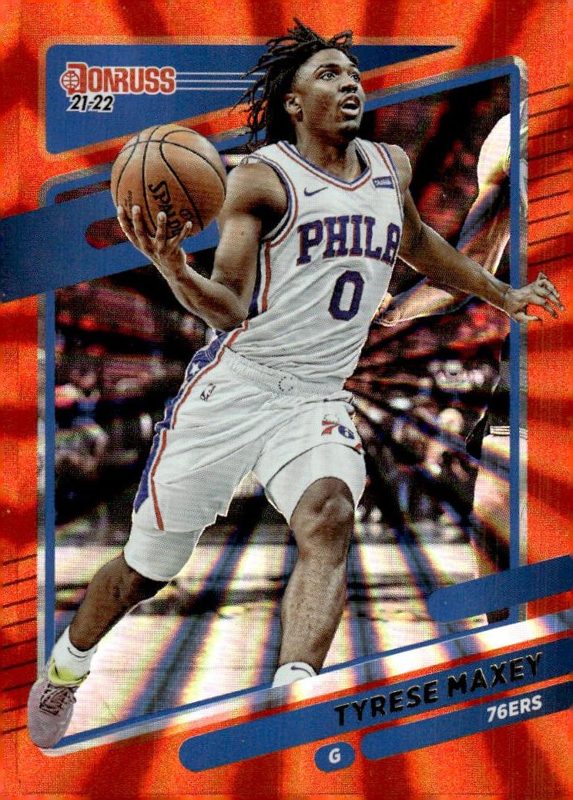 Tyrese Maxey, 2021 Panini Donruss Basketball
