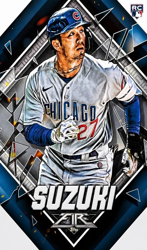 Seiya Suzuki, 2022 Topps Fire Baseball