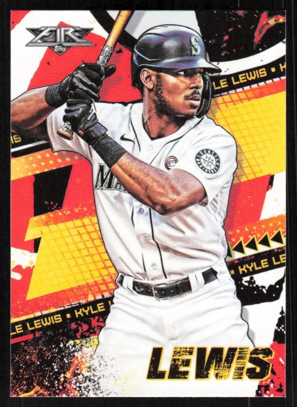 Kyle Lewis, 2022 Topps Fire Baseball