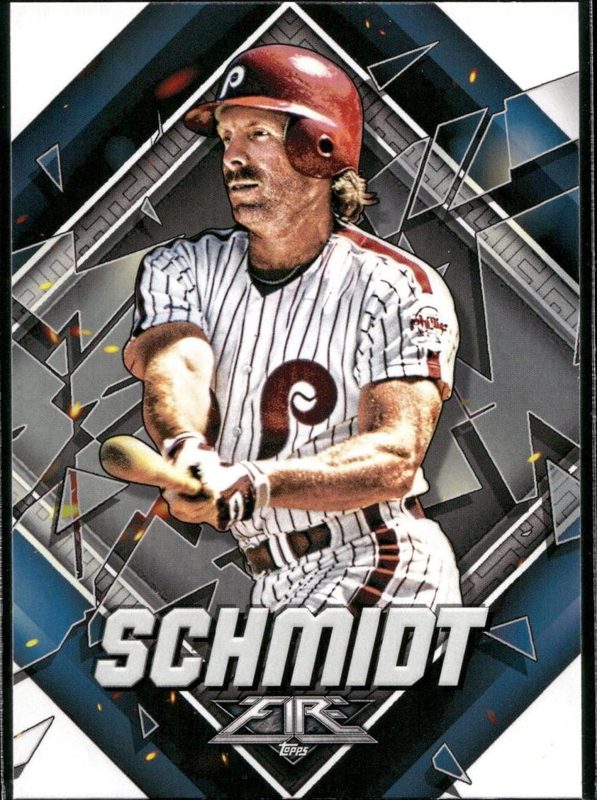 Mike Schmidt, 2022 Topps Fire Baseball
