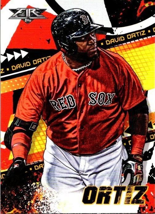 David Ortiz, 2022 Topps Fire Baseball