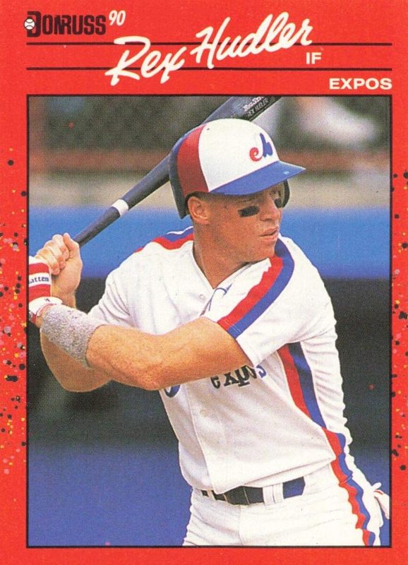 Rex Hudler, 1990 Donruss Baseball