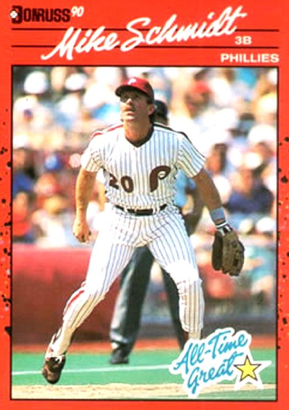Mike Schmidt, 1990 Donruss Baseball