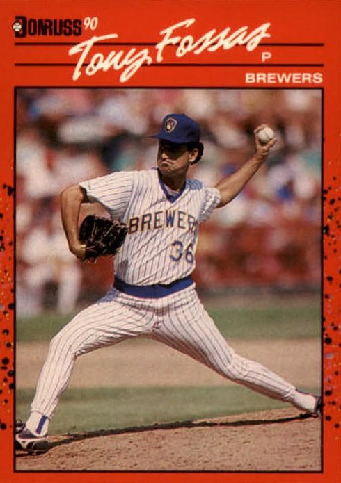 Tony Fossas, 1990 Donruss Baseball