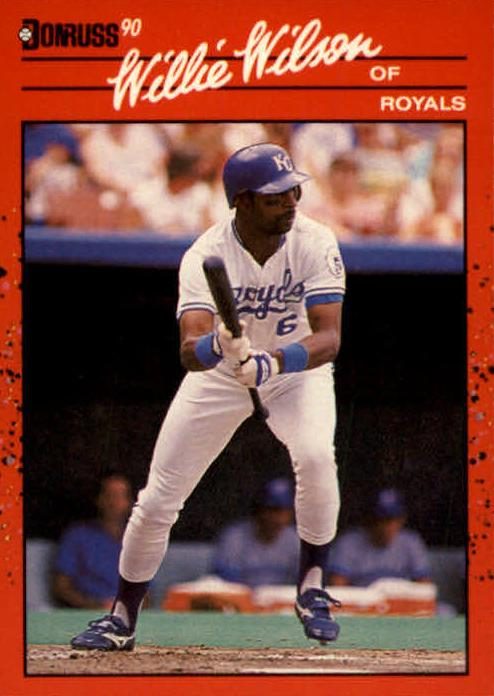 Willie Wilson, 1990 Donruss Baseball