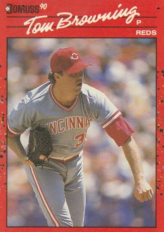 Tom Browning, 1990 Donruss Baseball