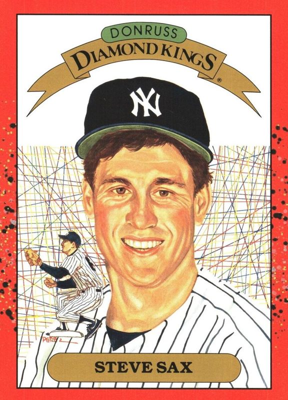 Steve Sax, 1990 Donruss Baseball