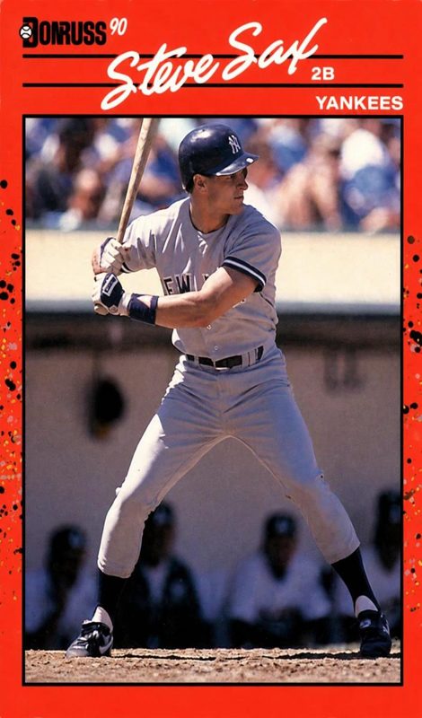 Steve Sax, 1990 Donruss Baseball