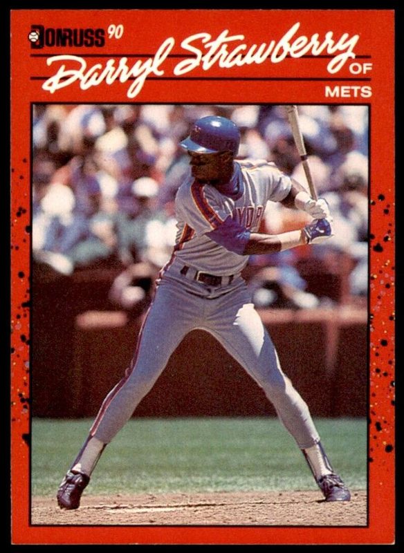 Darryl Strawberry, 1990 Donruss Baseball