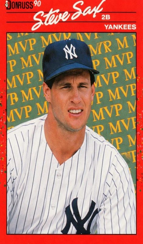 Steve Sax, 1990 Donruss Baseball