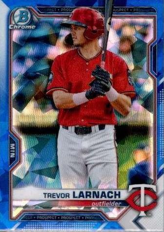 Trevor Larnach, 2021 Bowman Chrome Prospects Sapphire Baseball