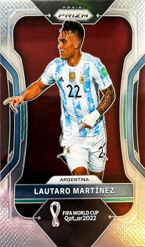 Lautaro Martinez, 2022 Panini Prizm FIFA World Cup Qatar Soccer