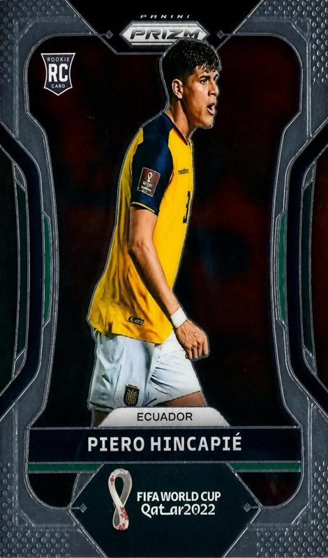 Piero Hincapie, 2022 Panini Prizm FIFA World Cup Qatar Soccer
